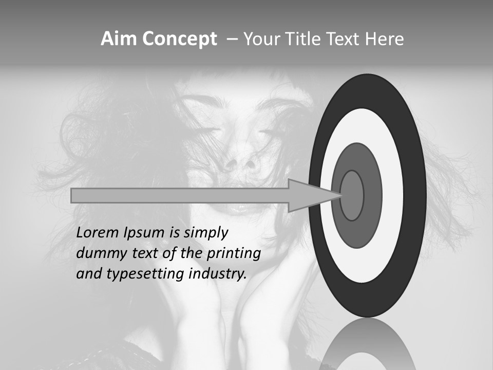 Garden Queensland Heliconia PowerPoint Template