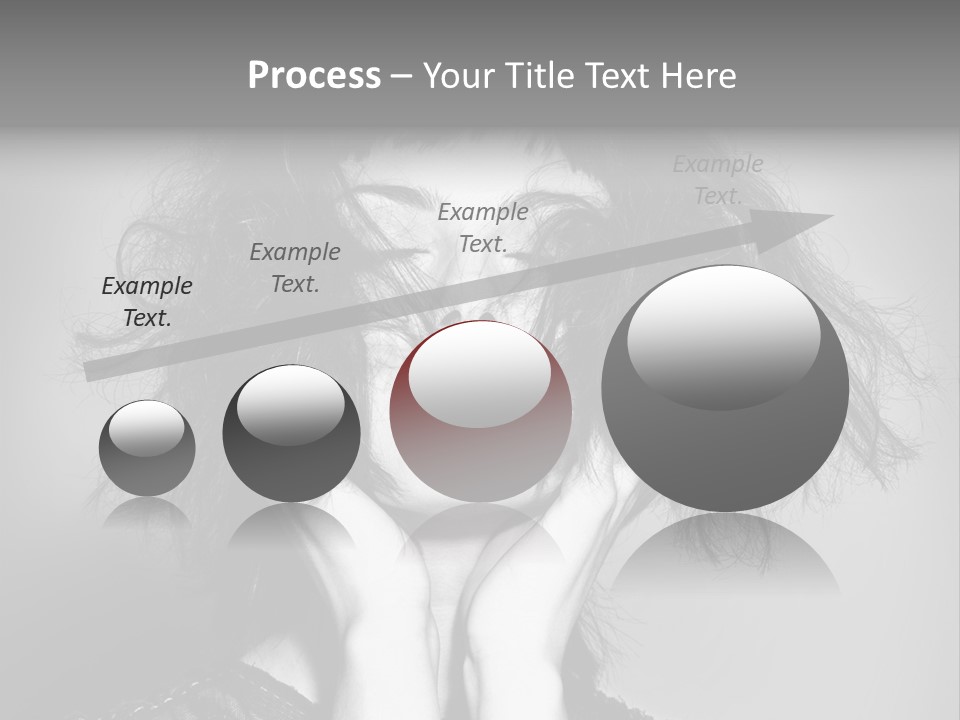 Garden Queensland Heliconia PowerPoint Template