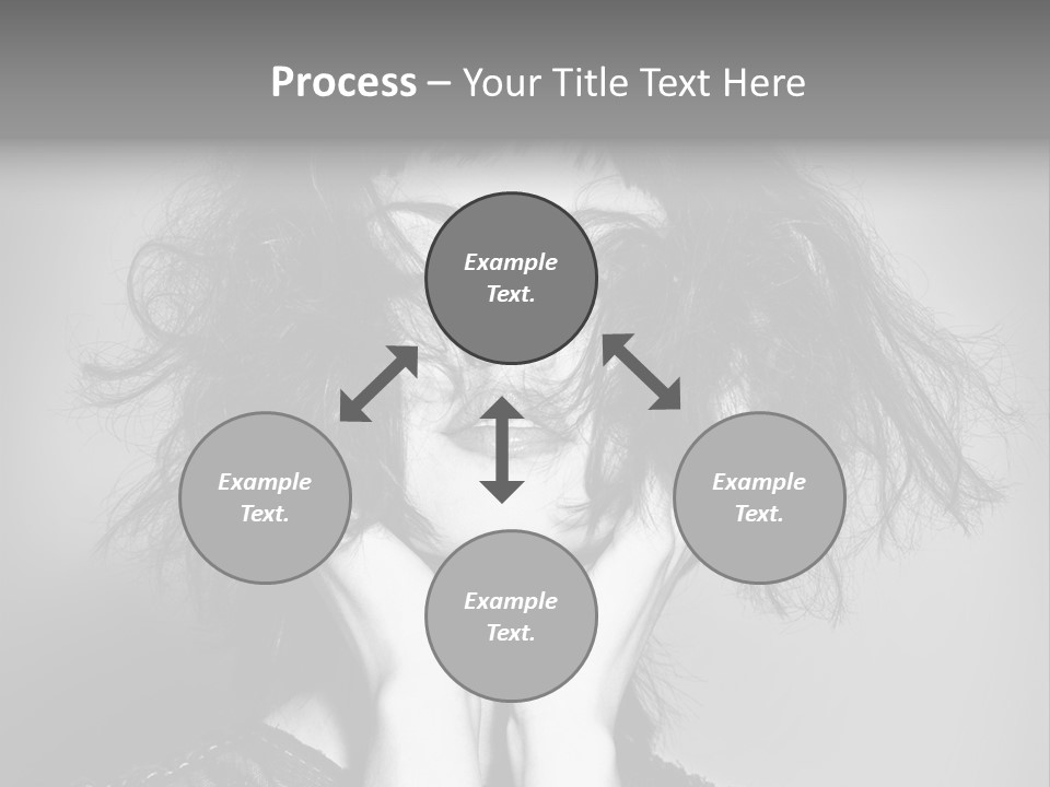 Garden Queensland Heliconia PowerPoint Template
