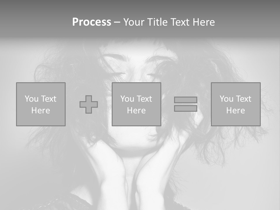 Garden Queensland Heliconia PowerPoint Template