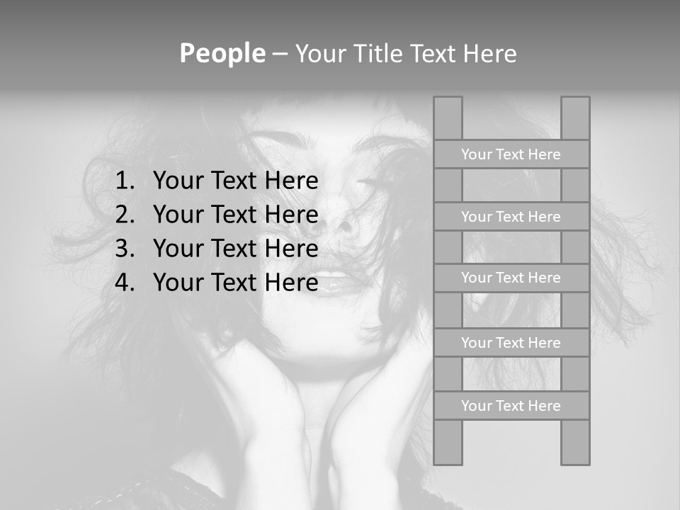 Garden Queensland Heliconia PowerPoint Template