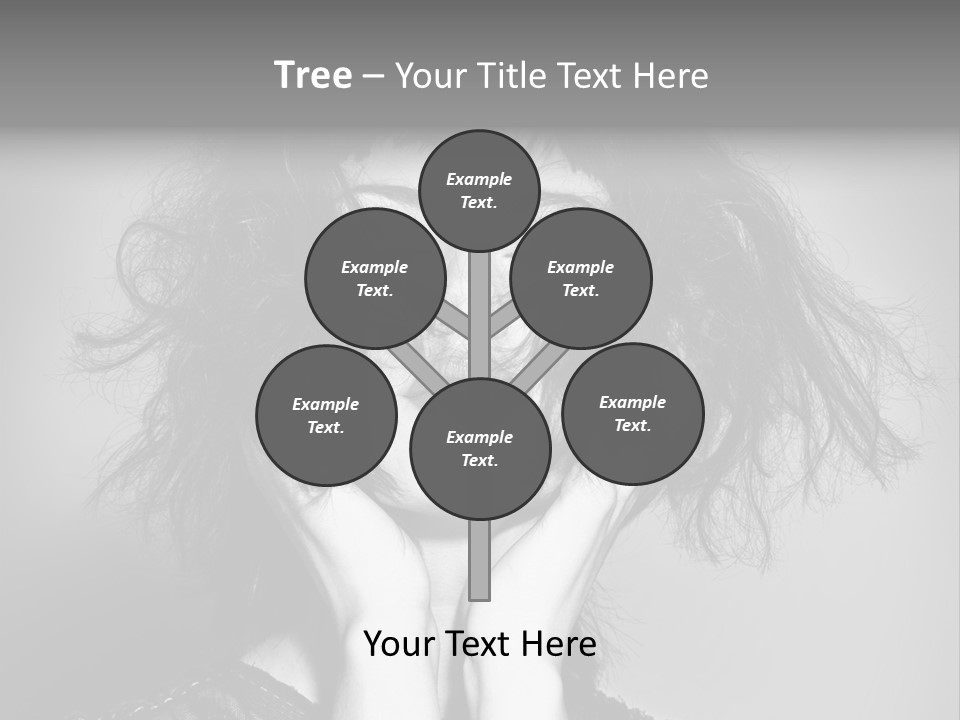 Garden Queensland Heliconia PowerPoint Template