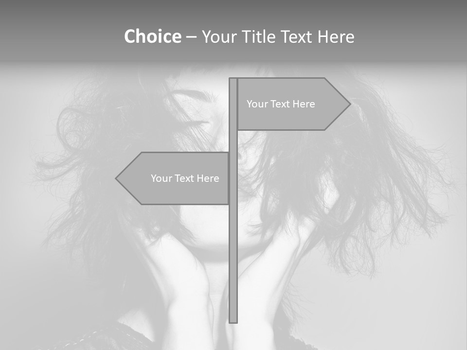 Garden Queensland Heliconia PowerPoint Template