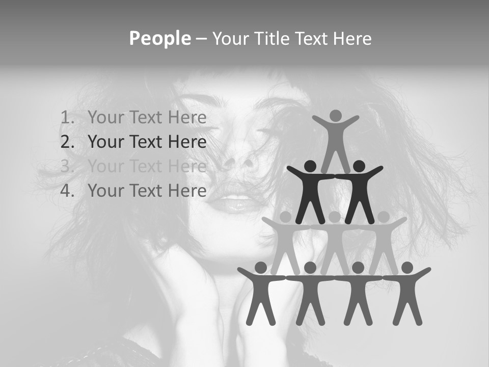 Garden Queensland Heliconia PowerPoint Template