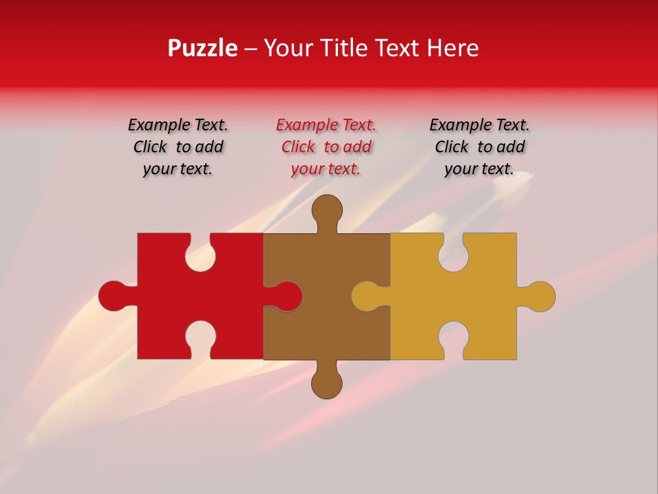 Garden Queensland Heliconia PowerPoint Template