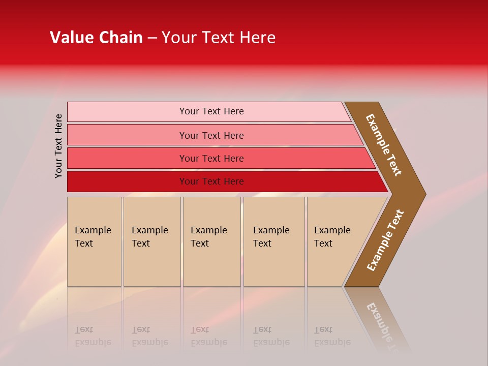 Garden Queensland Heliconia PowerPoint Template