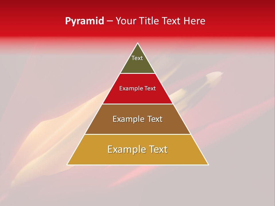Garden Queensland Heliconia PowerPoint Template