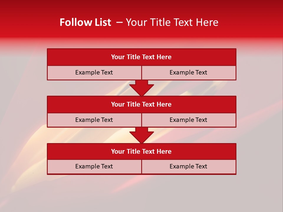 Garden Queensland Heliconia PowerPoint Template