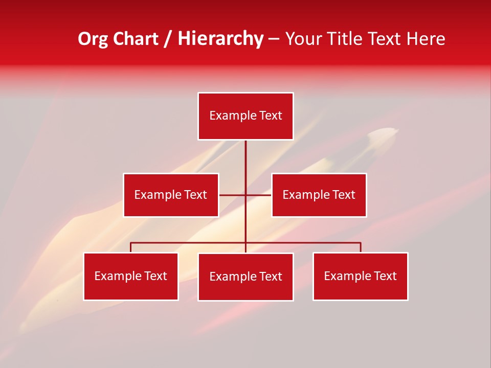 Garden Queensland Heliconia PowerPoint Template