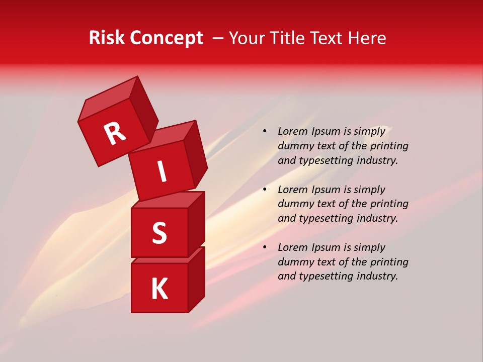 Garden Queensland Heliconia PowerPoint Template