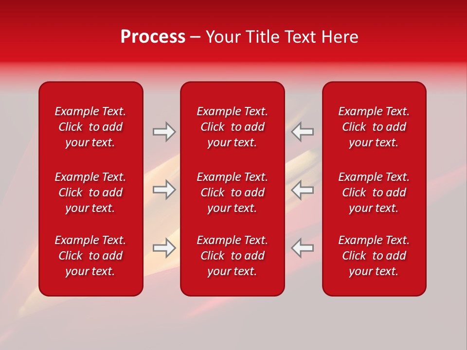 Garden Queensland Heliconia PowerPoint Template