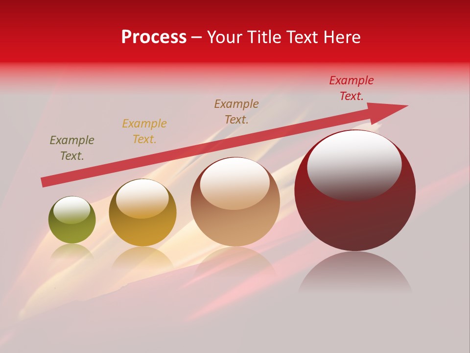 Garden Queensland Heliconia PowerPoint Template