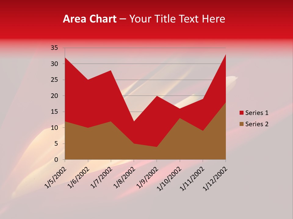 Garden Queensland Heliconia PowerPoint Template