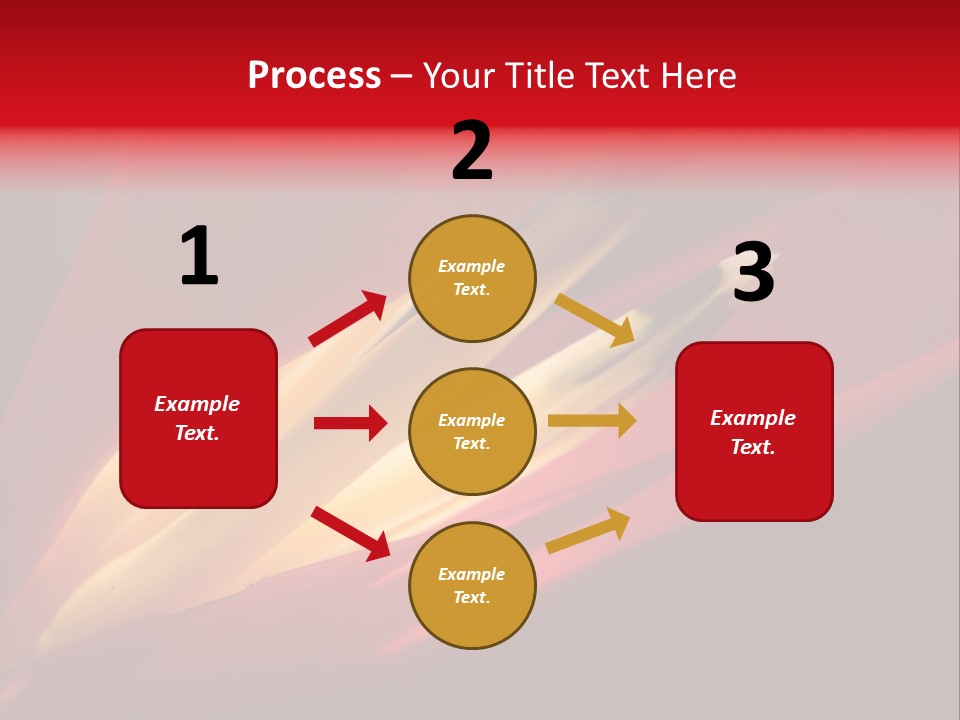 Garden Queensland Heliconia PowerPoint Template