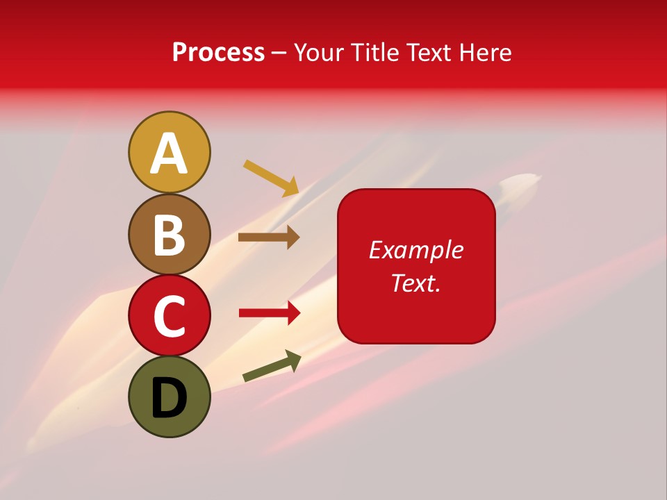 Garden Queensland Heliconia PowerPoint Template