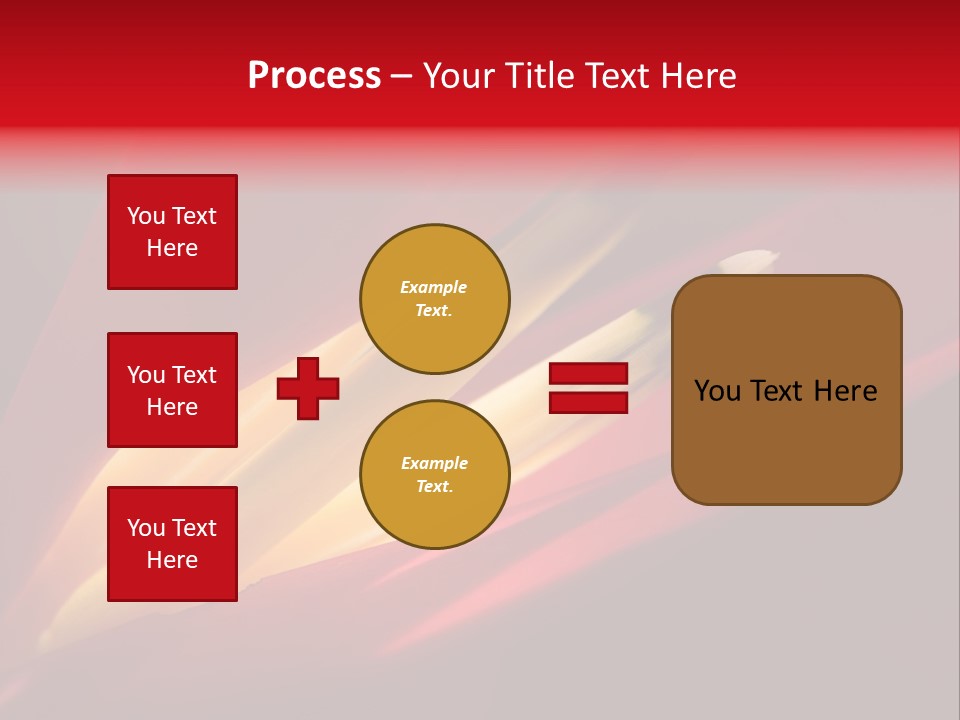 Garden Queensland Heliconia PowerPoint Template