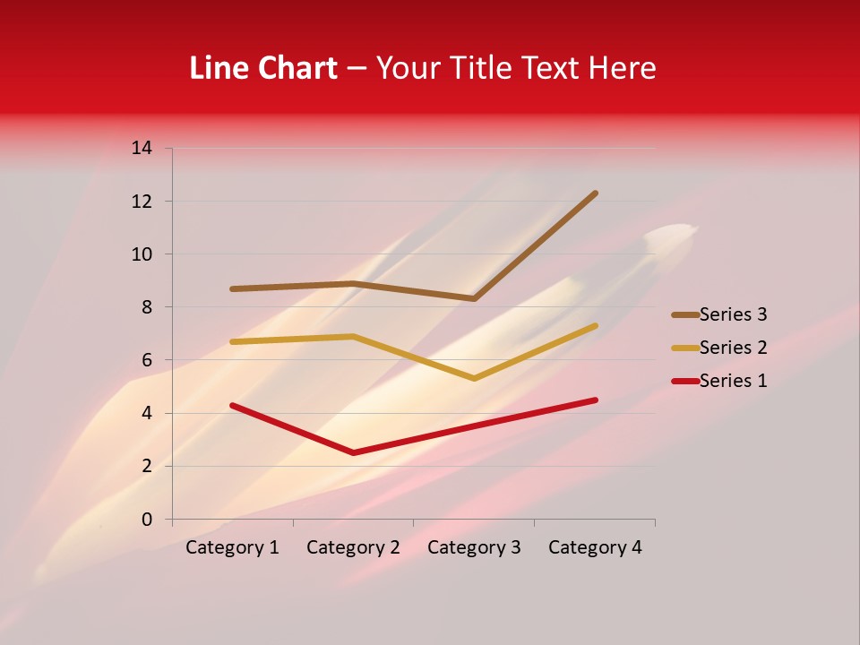 Garden Queensland Heliconia PowerPoint Template