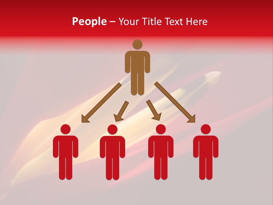 Garden Queensland Heliconia PowerPoint Template