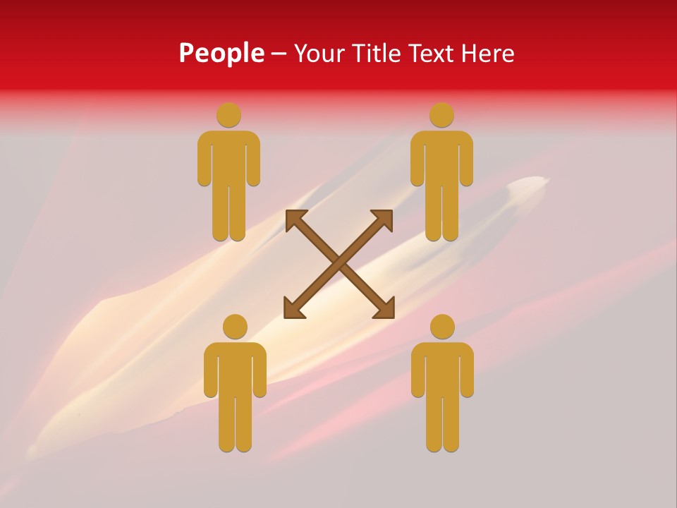 Garden Queensland Heliconia PowerPoint Template