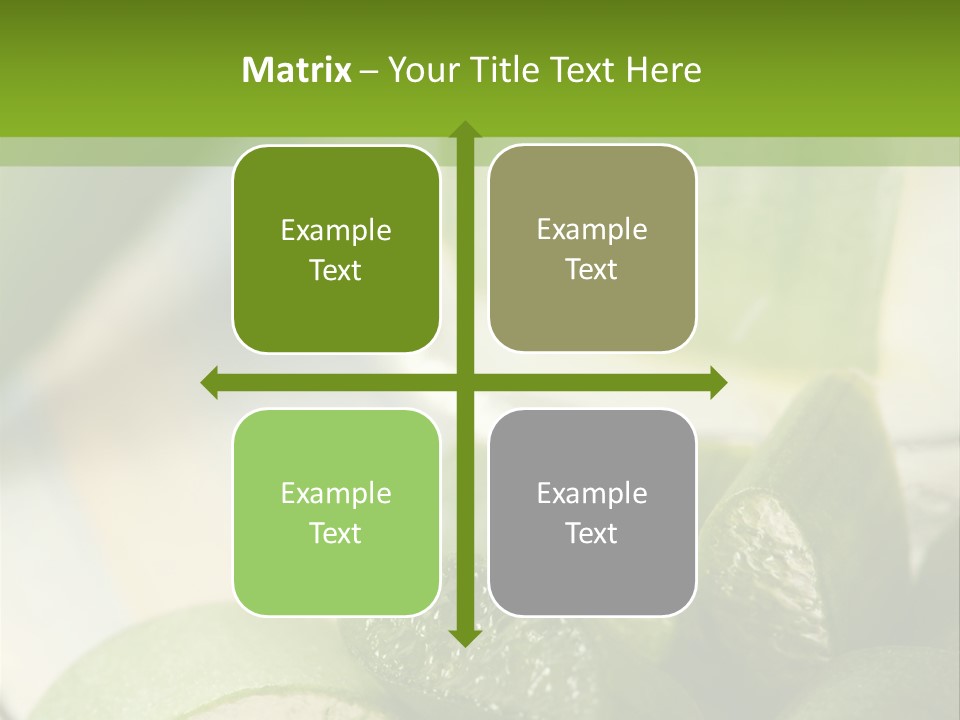 A Glass Filled With Green Liquid Next To Sliced Cucumbers PowerPoint Template