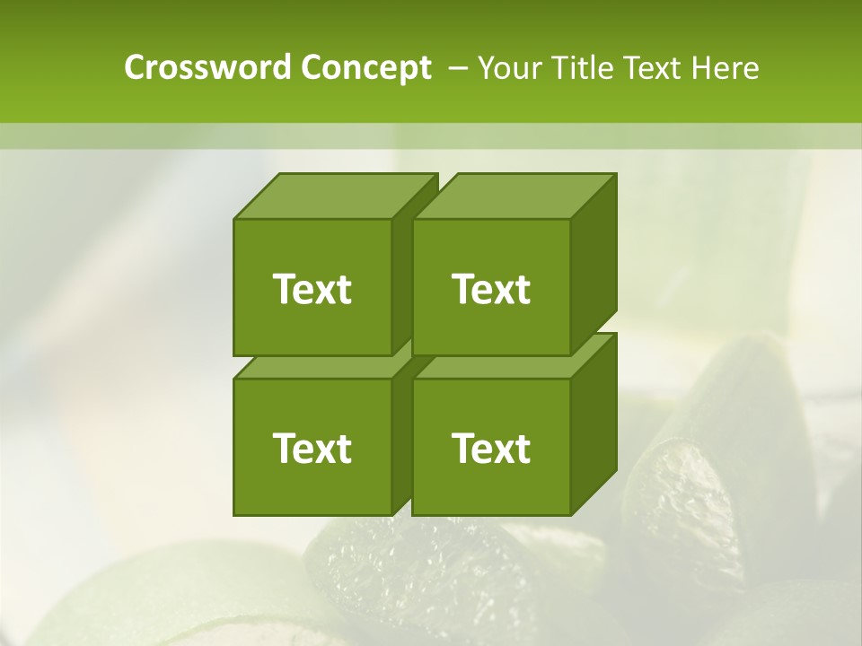A Glass Filled With Green Liquid Next To Sliced Cucumbers PowerPoint Template