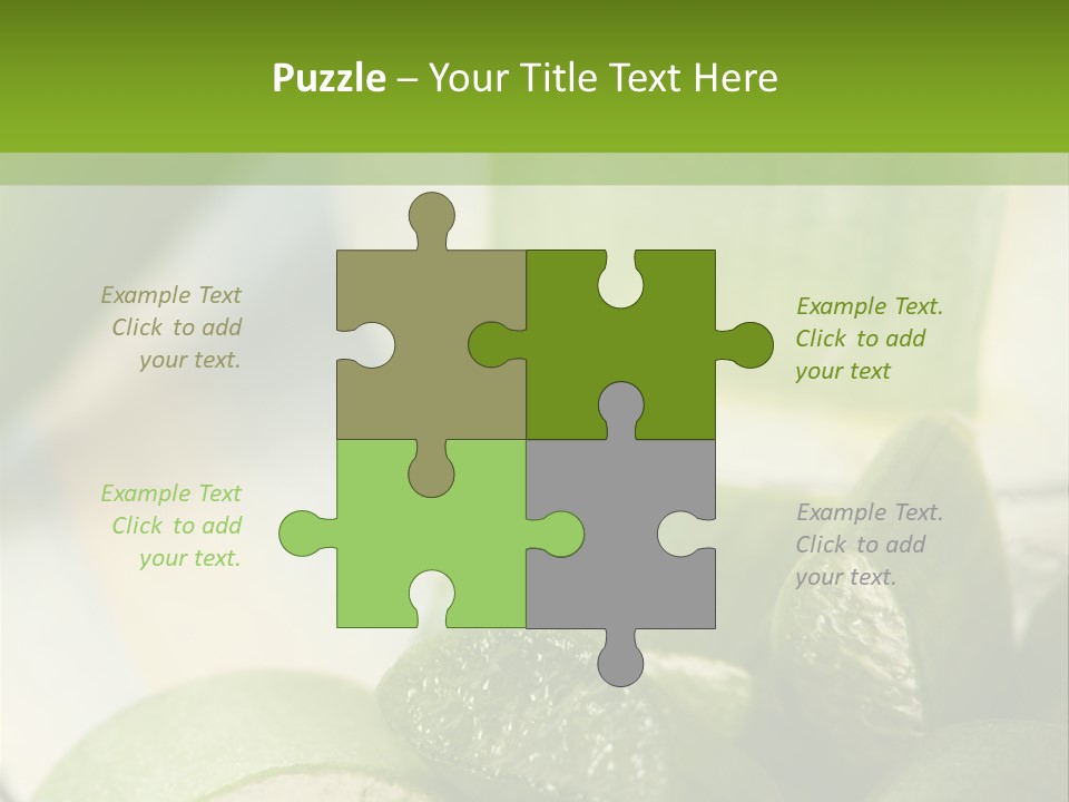 A Glass Filled With Green Liquid Next To Sliced Cucumbers PowerPoint Template