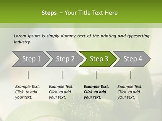 A Glass Filled With Green Liquid Next To Sliced Cucumbers PowerPoint Template