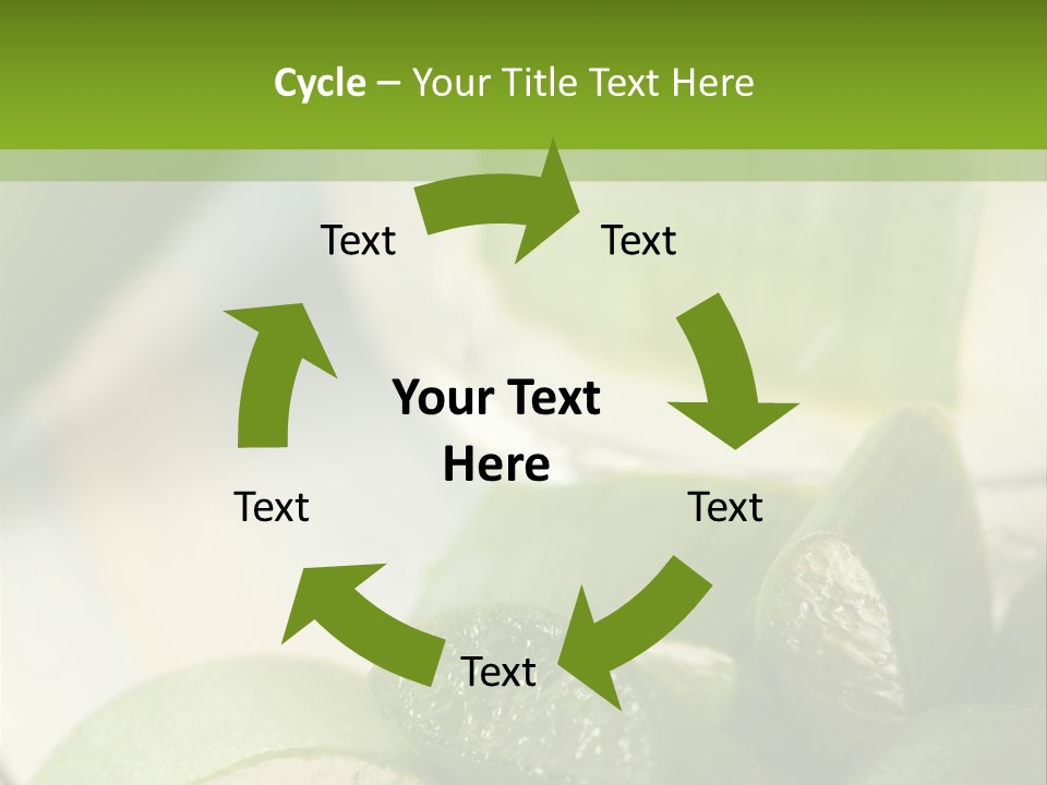 A Glass Filled With Green Liquid Next To Sliced Cucumbers PowerPoint Template