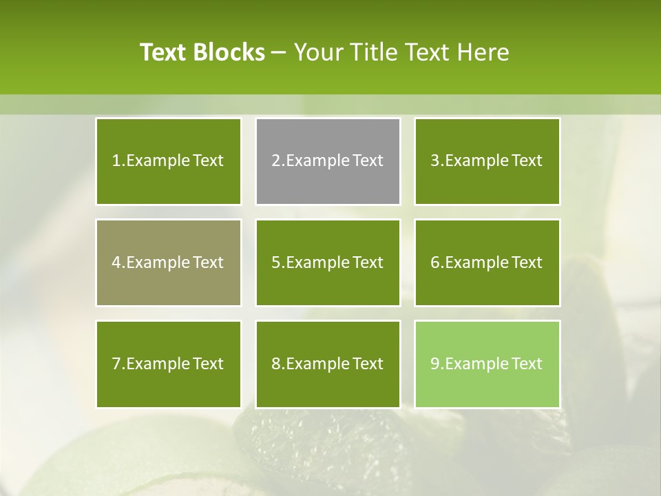 A Glass Filled With Green Liquid Next To Sliced Cucumbers PowerPoint Template