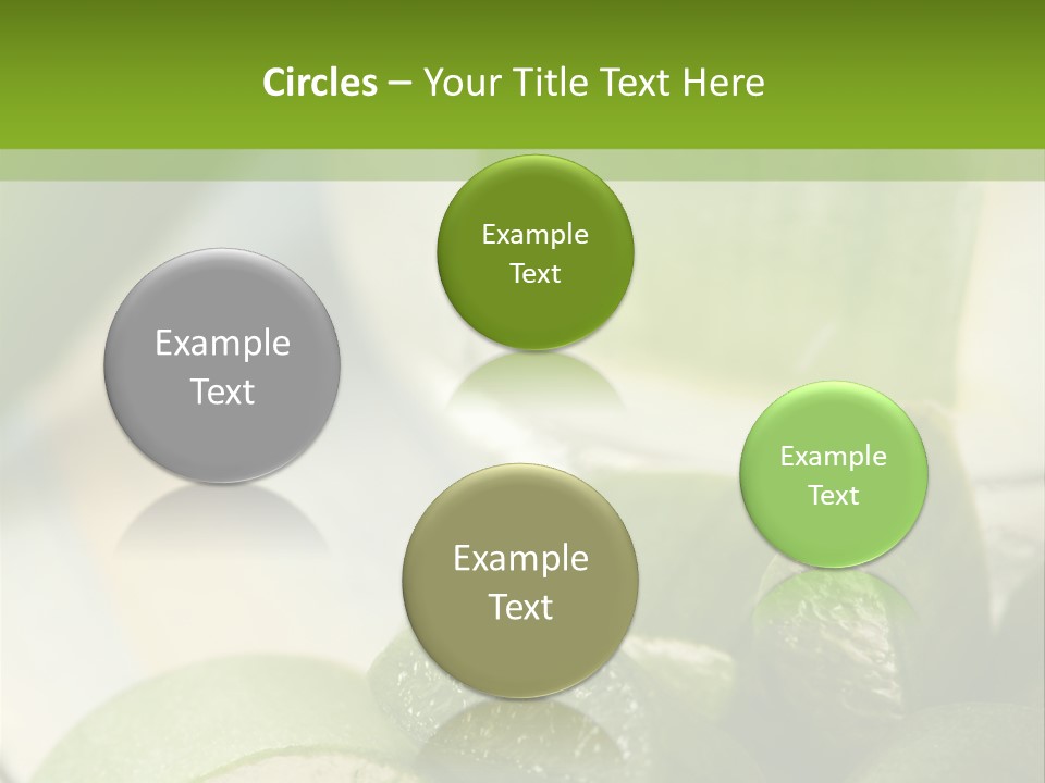A Glass Filled With Green Liquid Next To Sliced Cucumbers PowerPoint Template