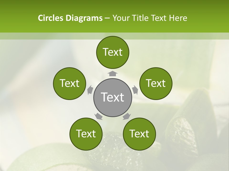 A Glass Filled With Green Liquid Next To Sliced Cucumbers PowerPoint Template