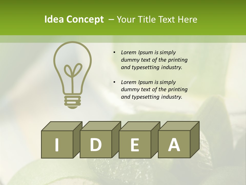 A Glass Filled With Green Liquid Next To Sliced Cucumbers PowerPoint Template