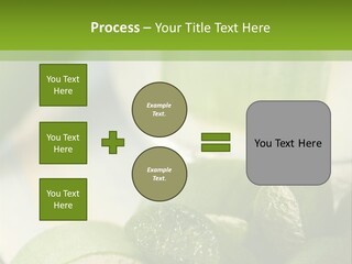 A Glass Filled With Green Liquid Next To Sliced Cucumbers PowerPoint Template