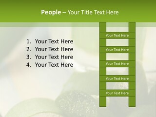 A Glass Filled With Green Liquid Next To Sliced Cucumbers PowerPoint Template