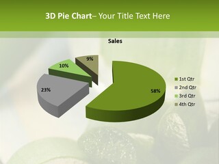 A Glass Filled With Green Liquid Next To Sliced Cucumbers PowerPoint Template