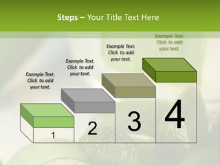 A Glass Filled With Green Liquid Next To Sliced Cucumbers PowerPoint Template