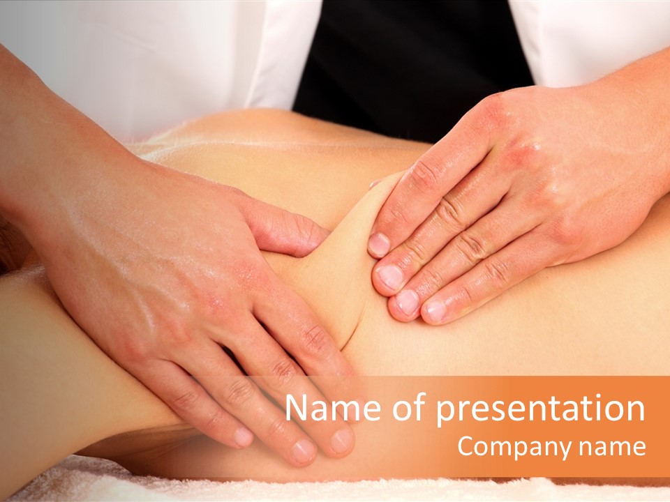 Treatment Pain Muscle PowerPoint Template