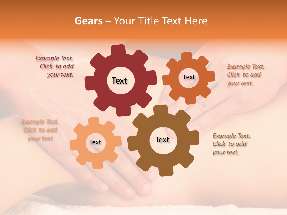 Treatment Pain Muscle PowerPoint Template