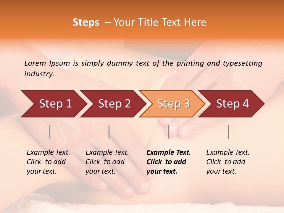 Treatment Pain Muscle PowerPoint Template
