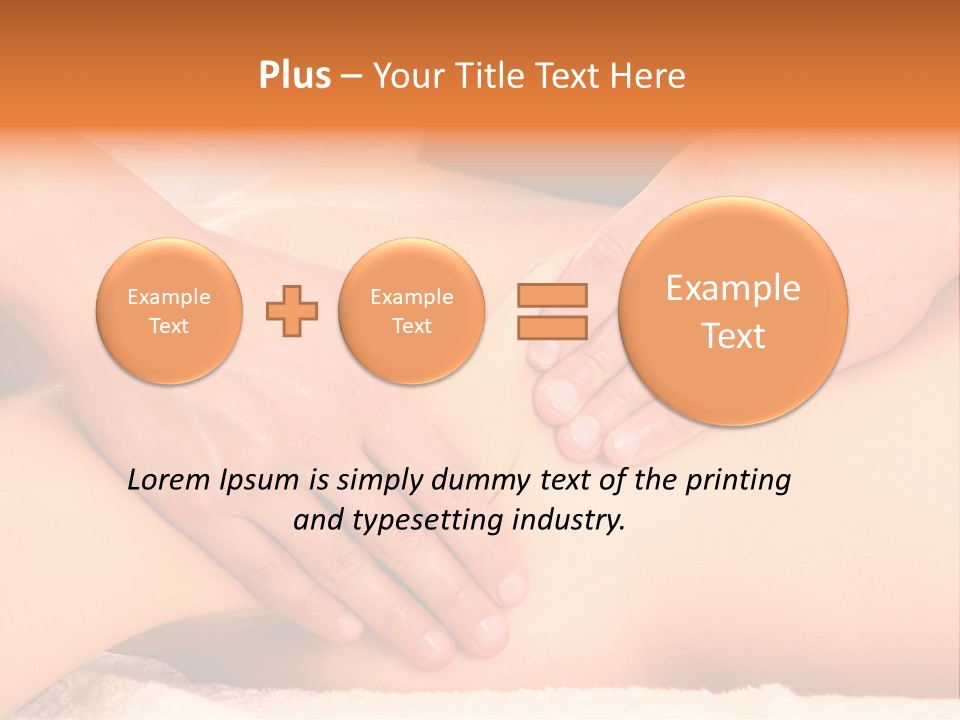 Treatment Pain Muscle PowerPoint Template