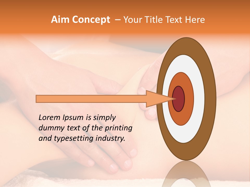 Treatment Pain Muscle PowerPoint Template