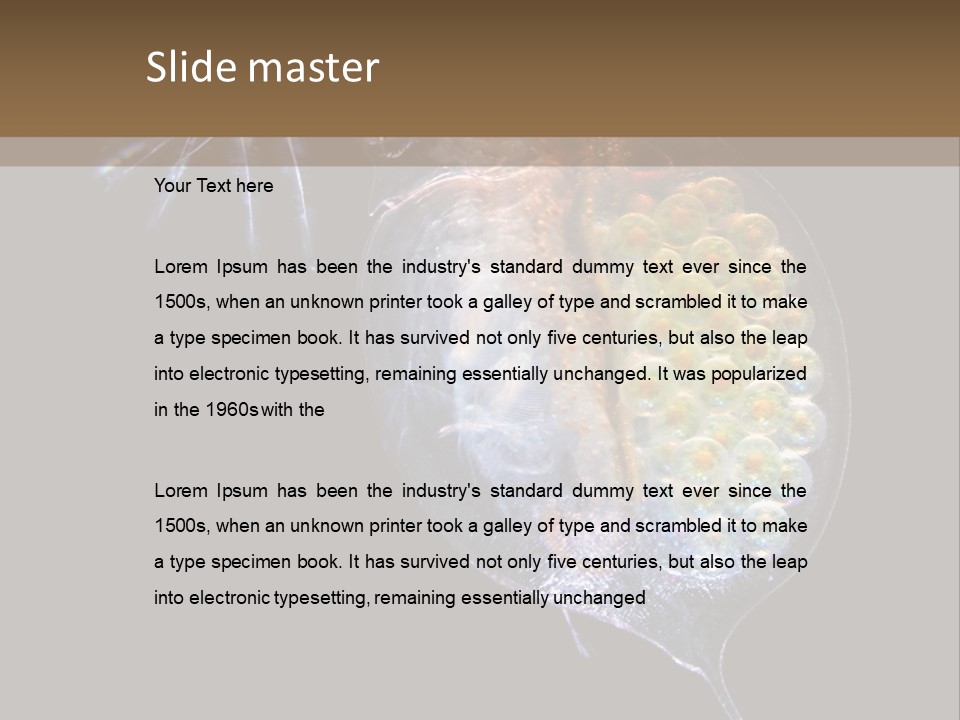 Biology Micro Lesson PowerPoint Template