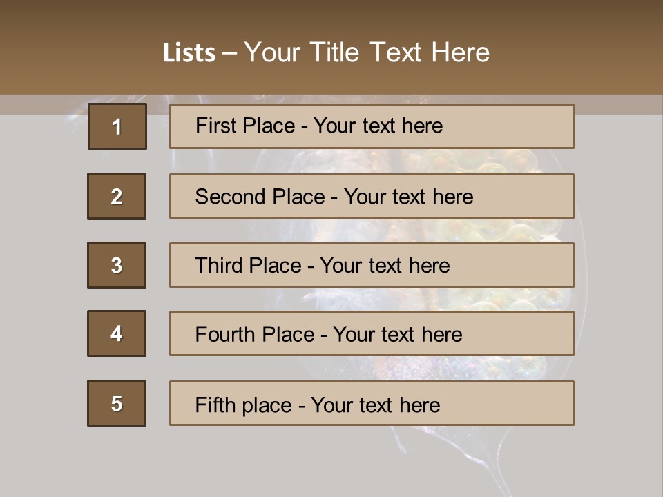Biology Micro Lesson PowerPoint Template
