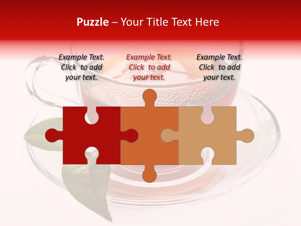 Tea Wholesome Black PowerPoint Template