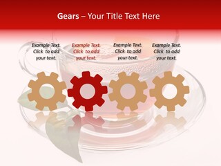 Tea Wholesome Black PowerPoint Template