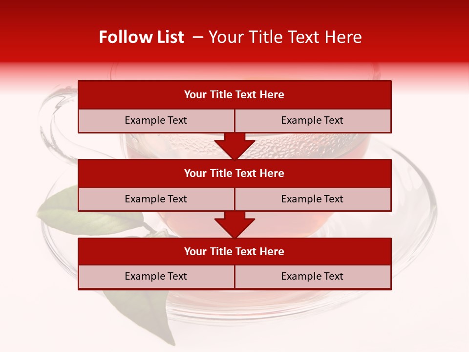 Tea Wholesome Black PowerPoint Template