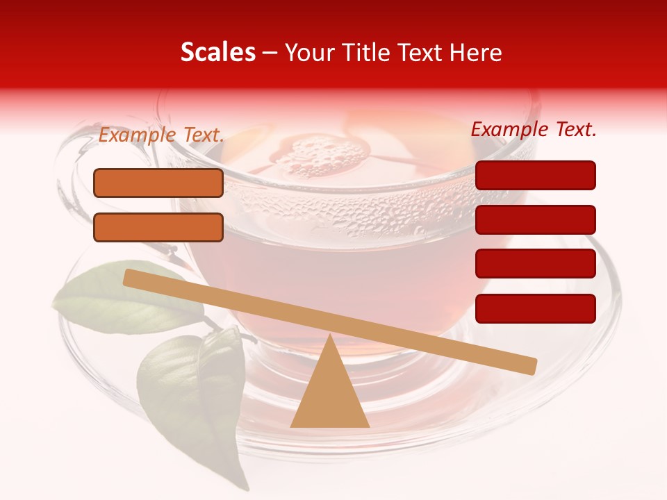 Tea Wholesome Black PowerPoint Template