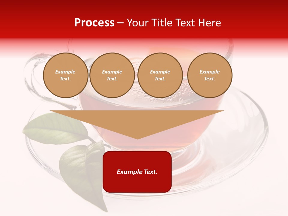 Tea Wholesome Black PowerPoint Template