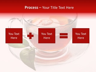 Tea Wholesome Black PowerPoint Template