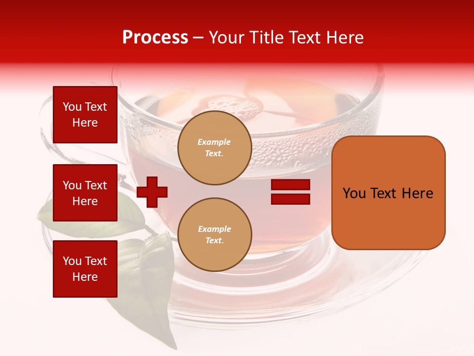Tea Wholesome Black PowerPoint Template